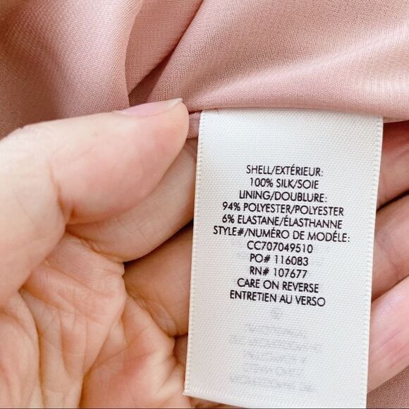 Alice+Olivia Elza 100% silk maxi slip dress US8 - Picture 12 of 15